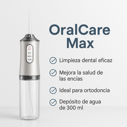 OralCare Max - 4 Boquillas Para Diferentes limpiezas