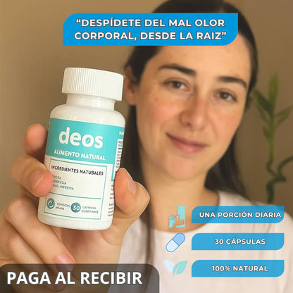 DEOS™ - 30 Cápsulas Naturales