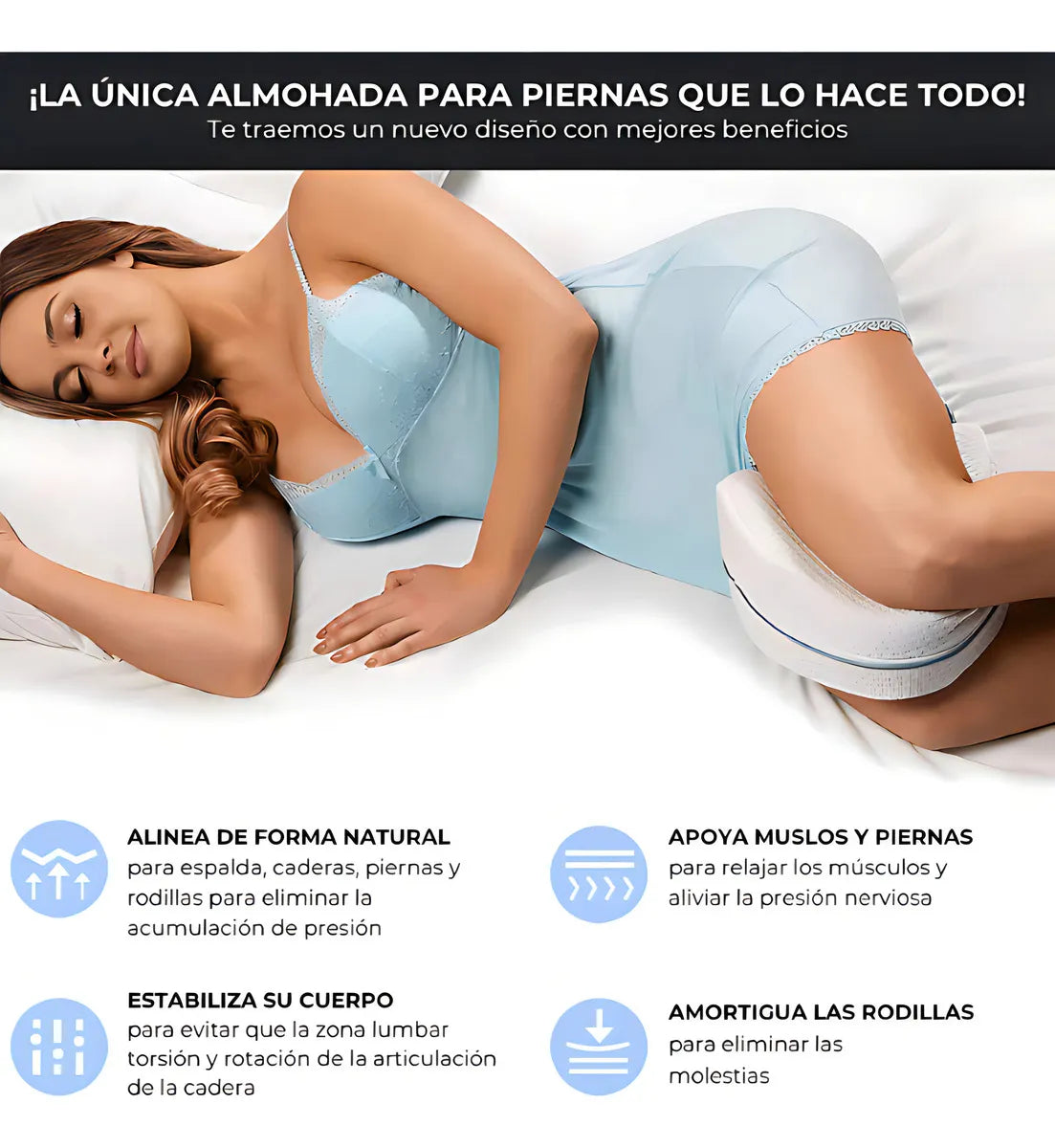 SleepEase™ - Cómodo y Sin Presión