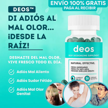 DEOS™ - 30 Cápsulas Naturales