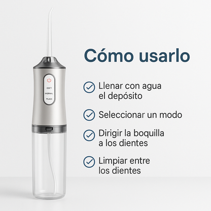 OralCare Max - 4 Boquillas Para Diferentes limpiezas