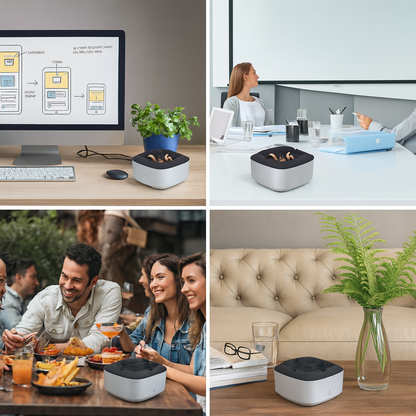 AirNova - Purificador de Humo Portátil